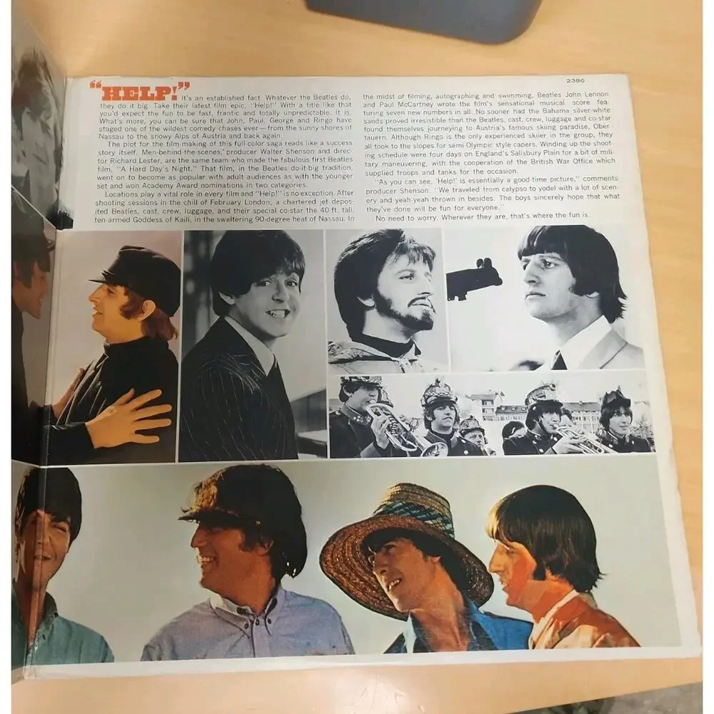 The Beatles Help! Original Motion Picture Soundtrack Album fa9862